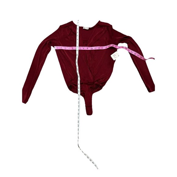 NWT Intimately by Free People Turnt Bodysuit Very Berry Size XS - Picture 4 of 10